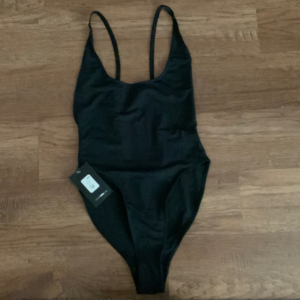 Fashion Nova Cut It High Swimsuit